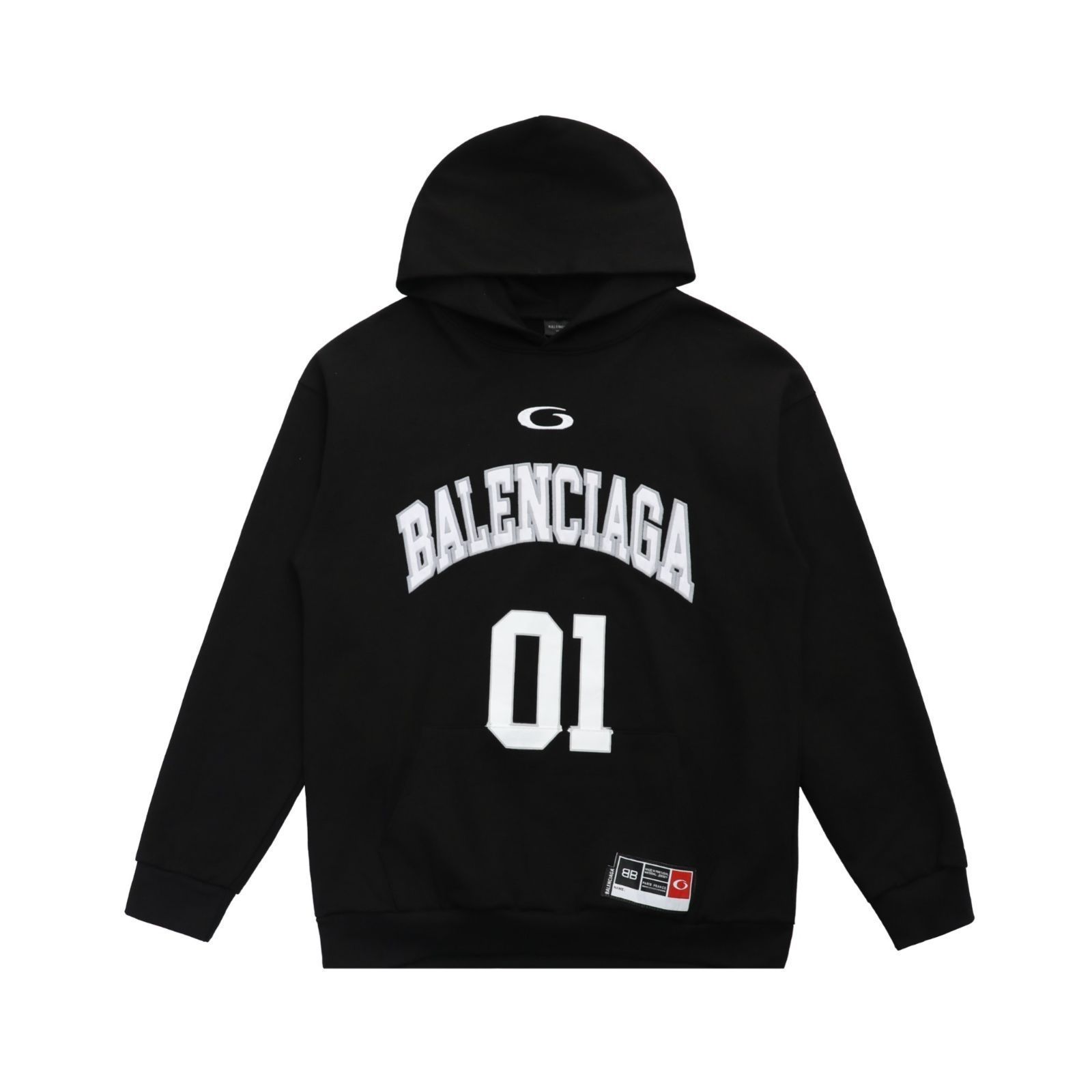 状態良 新品 タグ付 BALENCIAGA バレンシアガ パーカー 長袖Tシャツ トップス シンプルフード付きパーカー ユニセックス