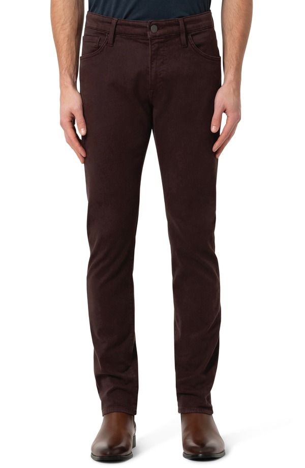 ３４ヘリテージ メンズ ボトムス カジュアルパンツ ストレート 34 Heritage Charisma Relaxed Straight Leg Twill Pants Burgundy Diago
