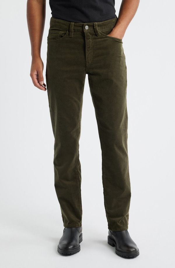 ３４ヘリテージ メンズ ボトムス カジュアルパンツ ストレート コーデュロイ 34 Heritage Charisma Relaxed Straight Leg Corduroy Pants Fern