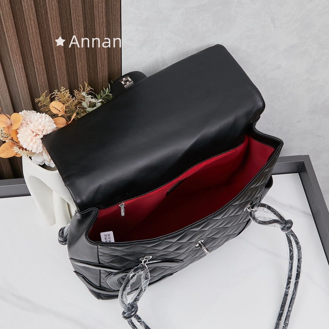 送料無料 美品 本革 レディース CHANEL シャネル トートバッグ