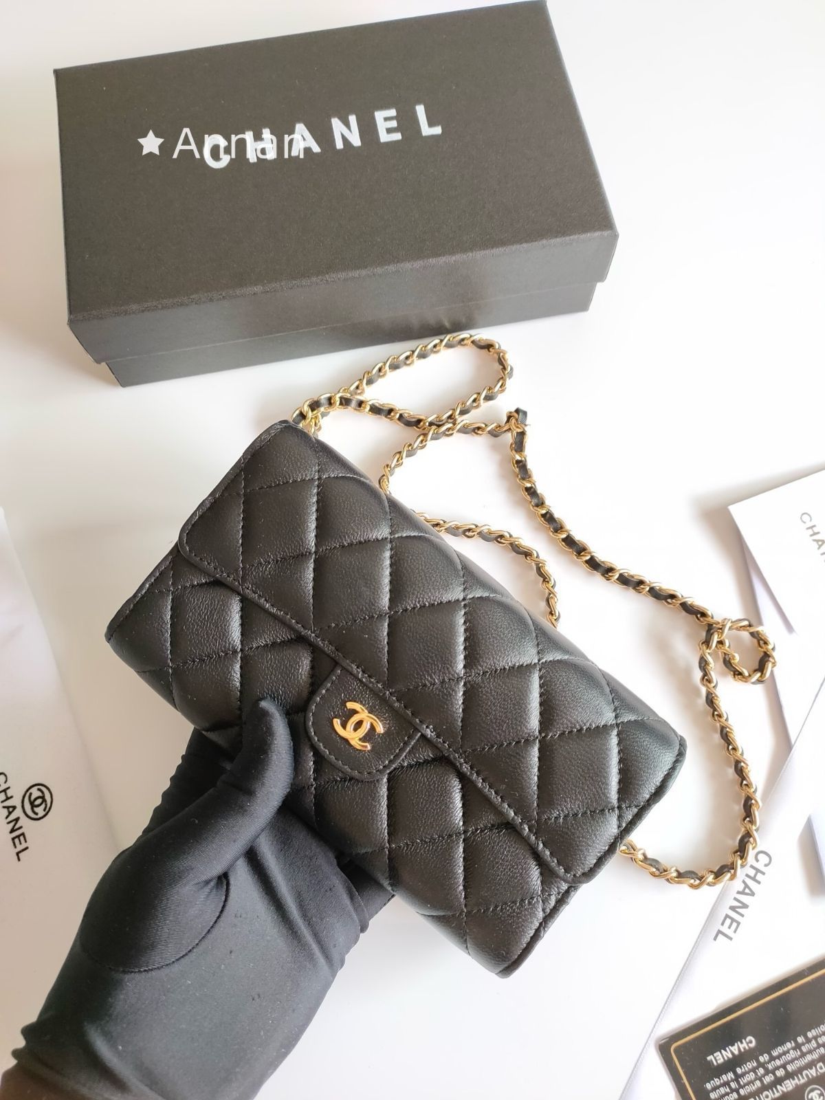 未使用に近い 美品★レディース CHANEL シャネル ショルダーバッグ 2WAY