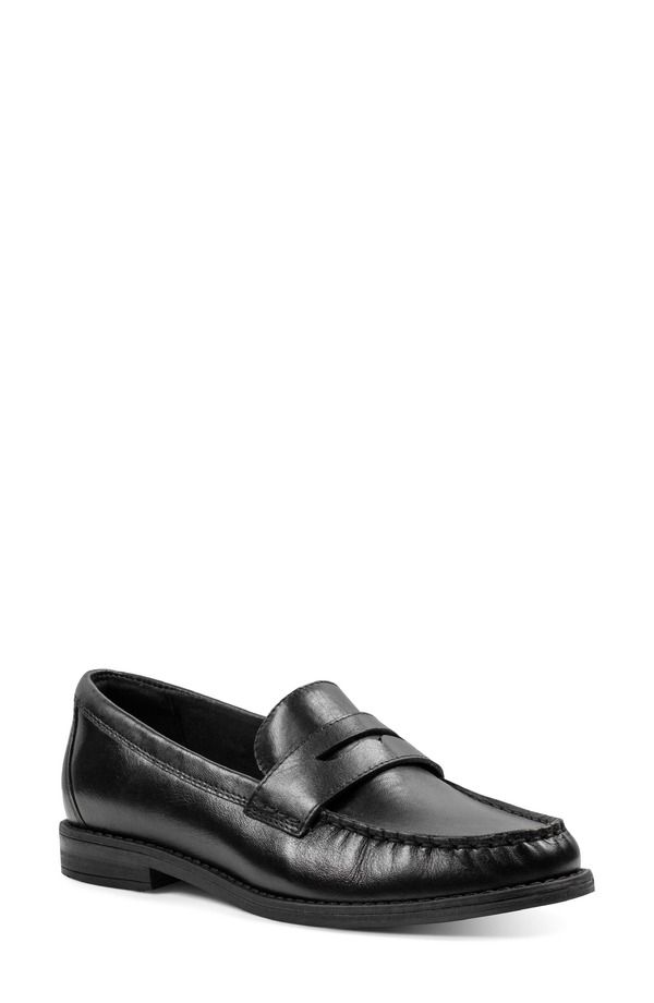 ロックポート レディース シューズ スリッポン・ローファー Rockport Weslin Loafer Wide Width Available Black Black ブラック