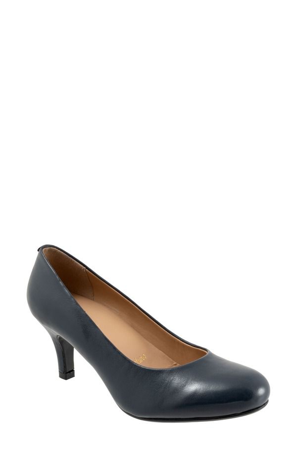 トロッターズ レディース シューズ ヒール Trotters Lanay Pump Navy ネイビー