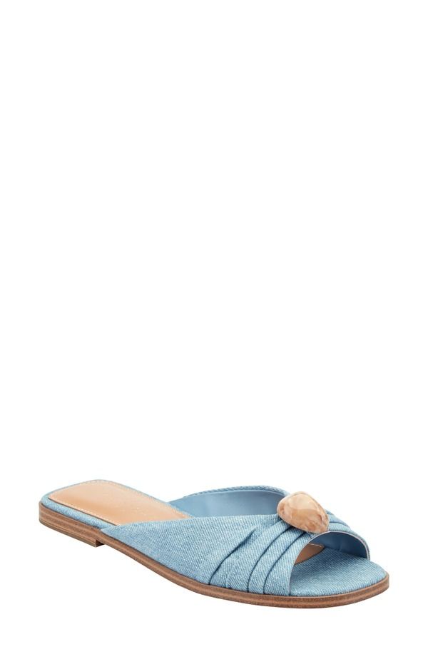 マーク・フィッシャー レディース シューズ サンダル Marc Fisher LTDalani Slide Sandal Medium Blue ブルー