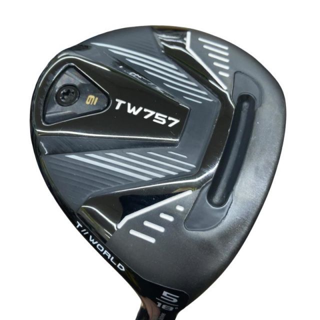 【中古】 本間ゴルフ TOUR WORLD TW757 5W フェアウェイウッド FW VIZARD MA 6 (フレックスS) メンズ 男性用 右利き 右用 Cランク ゴルフクラブ