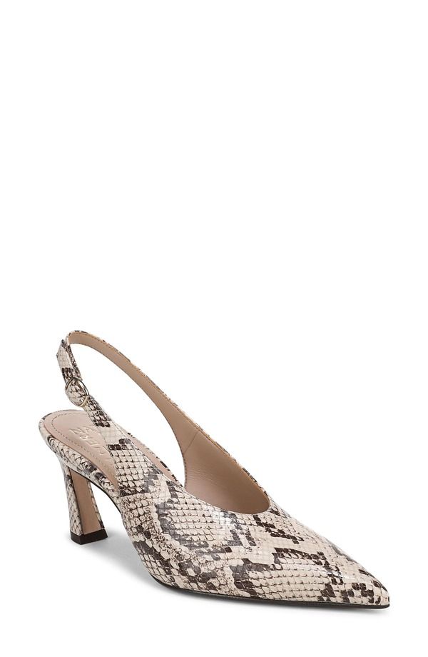 27 エディット ナチュラライザー レディース シューズ ヒール 27 EDIT Naturalizer Elaine Slingback Pointed Toe Pump Beige Multi ベ