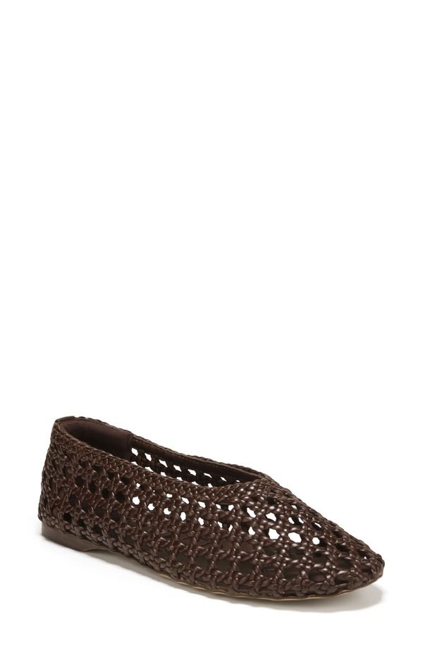 サムエデルマン レディース シューズ パンプス Sam Edelman Shira Knotted Flat Dark Brown ブラウン