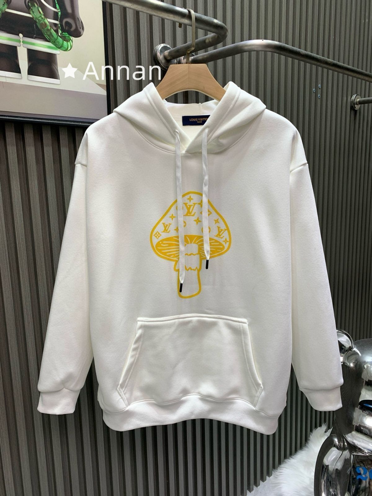 新品 新品！新品 タグ付 LV LOUIS VUITTON ルイヴィトン パーカー シンプルフード付きパーカー ユニセックス