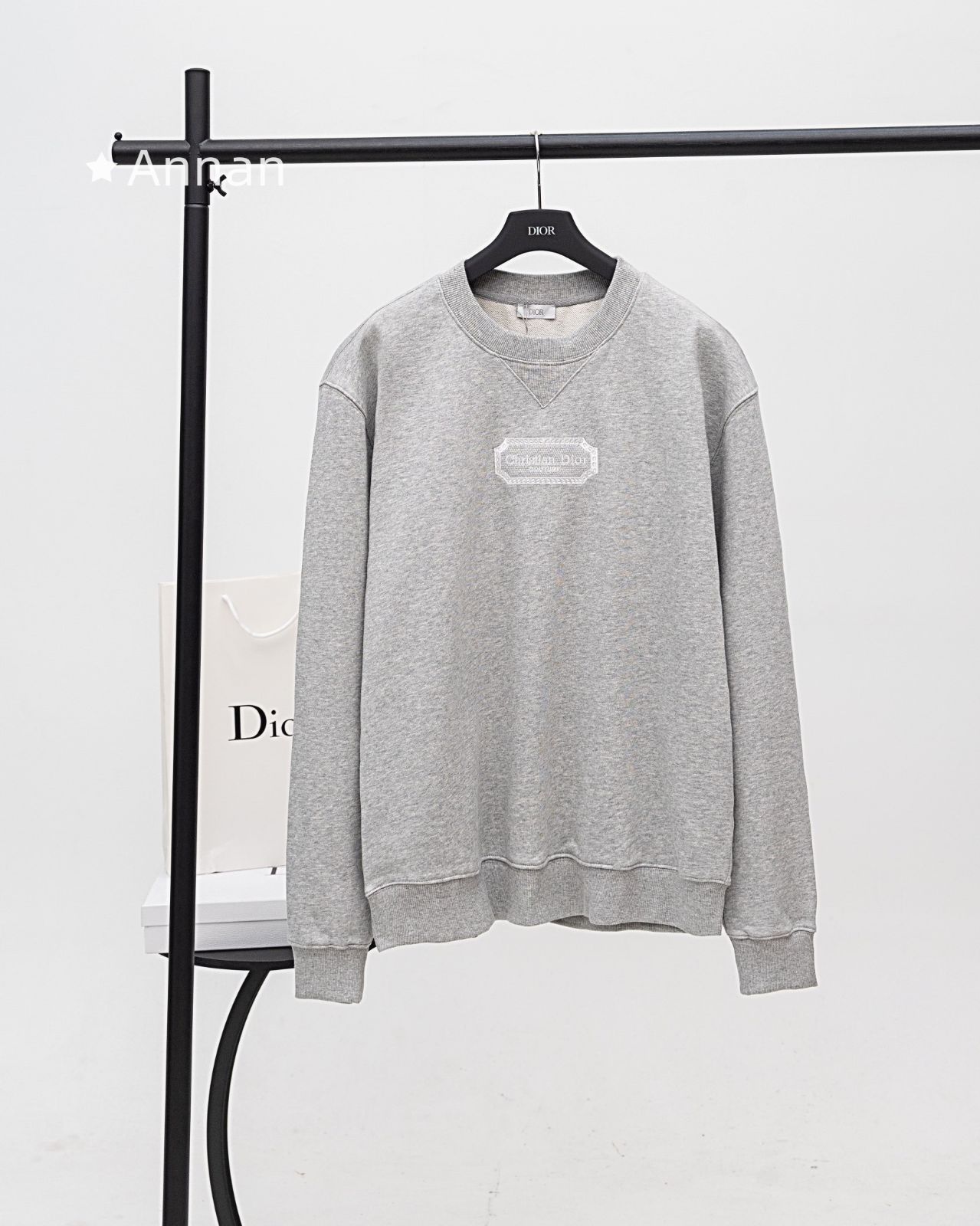 限界価格 超美品新品 タグ付 Christian Dior クリスチャンディオール パーカー 長袖Tシャツ トップス シンプルフード付きパーカー ユニセックス