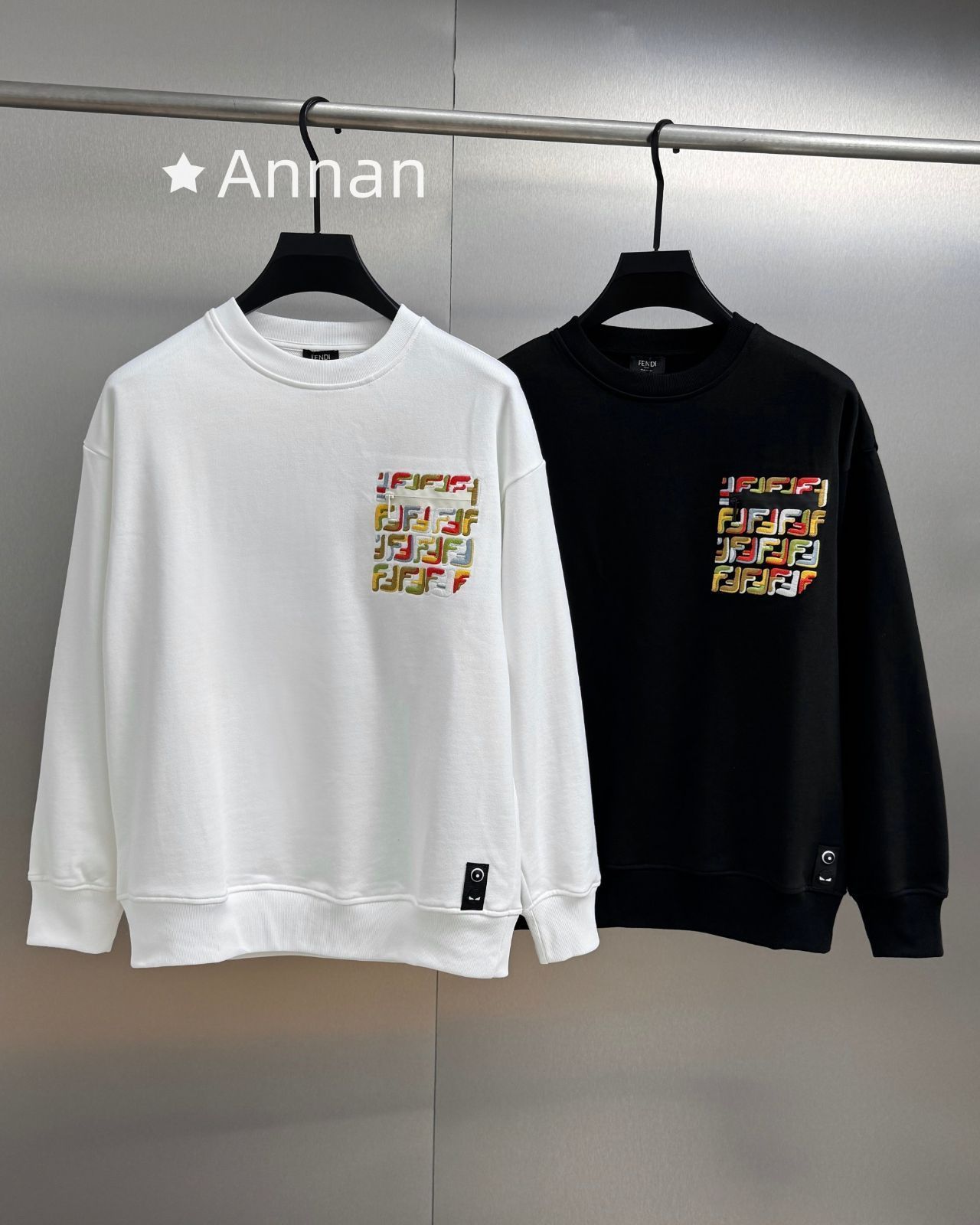 即完売 本日特価 超美品新品 タグ付 FENDI フェンディ パーカー シンプルフード付きパーカー ユニセックス