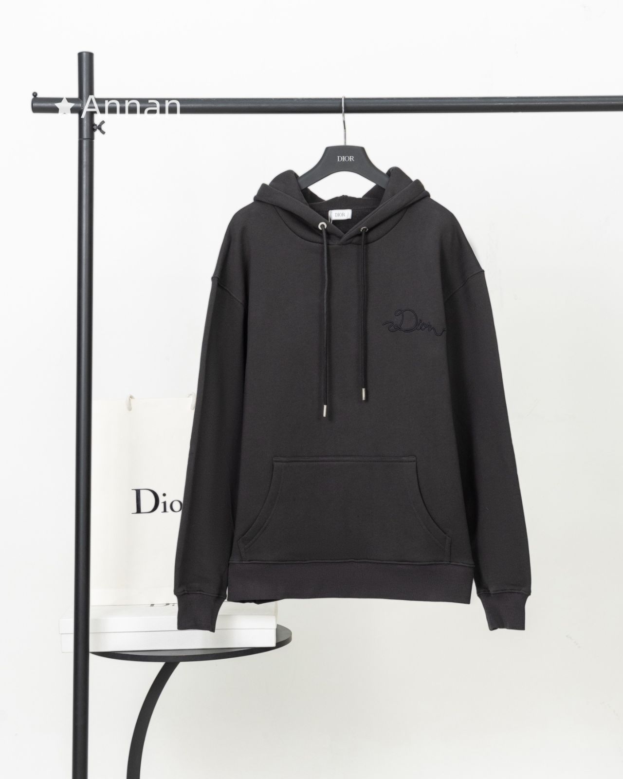 新作 期間限定☆新品 タグ付 Christian Dior クリスチャンディオール パーカー 長袖Tシャツ トップス シンプルフード付きパーカー ユニセックス