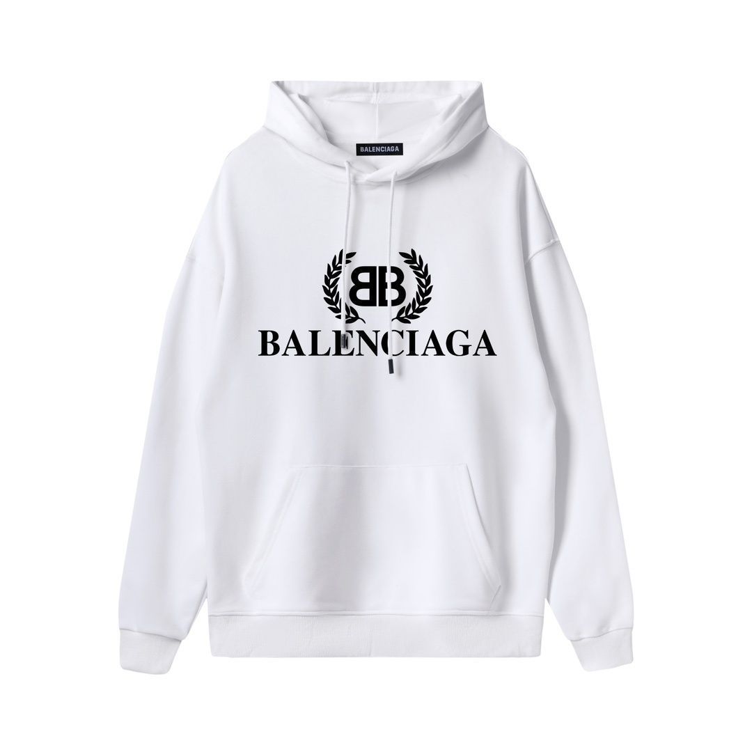 超美品 本日特価新品 タグ付 BALENCIAGA バレンシアガ パーカー 長袖Tシャツ トップス シンプルフード付きパーカー ユニセックス