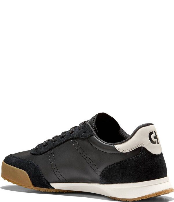コールハーン メンズ シューズ スニーカー レザー Cole Haan Mens GrandPro Slimline Leather Sneakers BlackIvoryIvory アイボリー コールハーン メンズ シューズ スニーカー レザー Cole Haan Mens GrandPro Slimline Leather Sneakers BlackIvoryIvory アイボリー