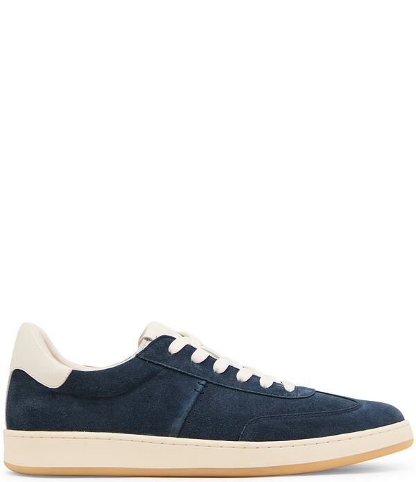 スティーブ マデン メンズ シューズ スニーカー レース レザー Steve Madden Mens Dacono Leather Lace Up Sneakers Navy ネイビー