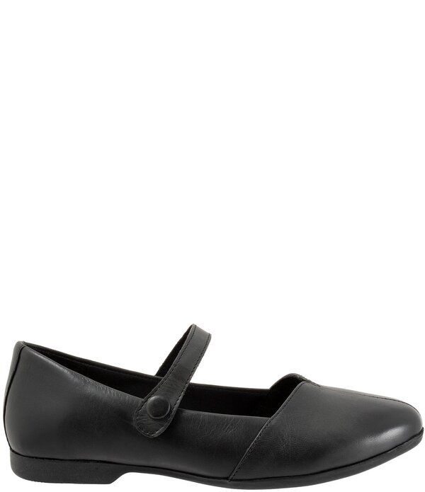 トロッターズ レディース シューズ パンプス レザー Trotters Irene Leather Mary Jane Flats Black ブラック