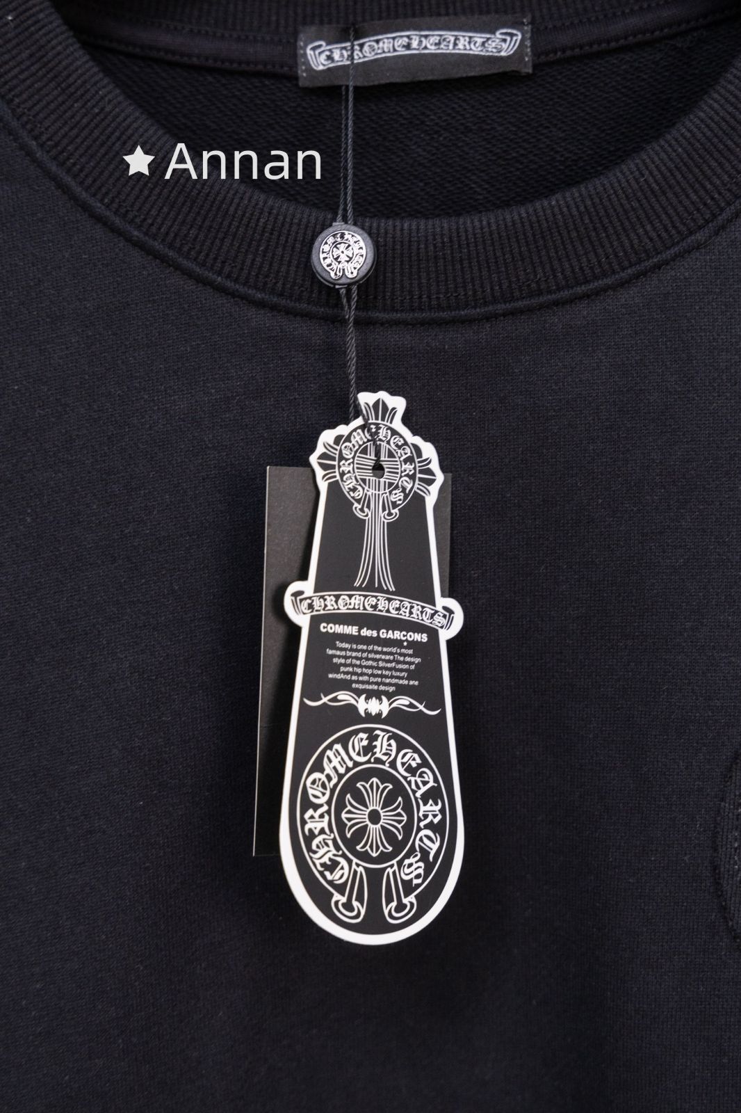 超極SSS美品 良品新品 タグ付 CHROME HEARTS クロムハーツ パーカー シンプルフード付きパーカー ユニセックス
