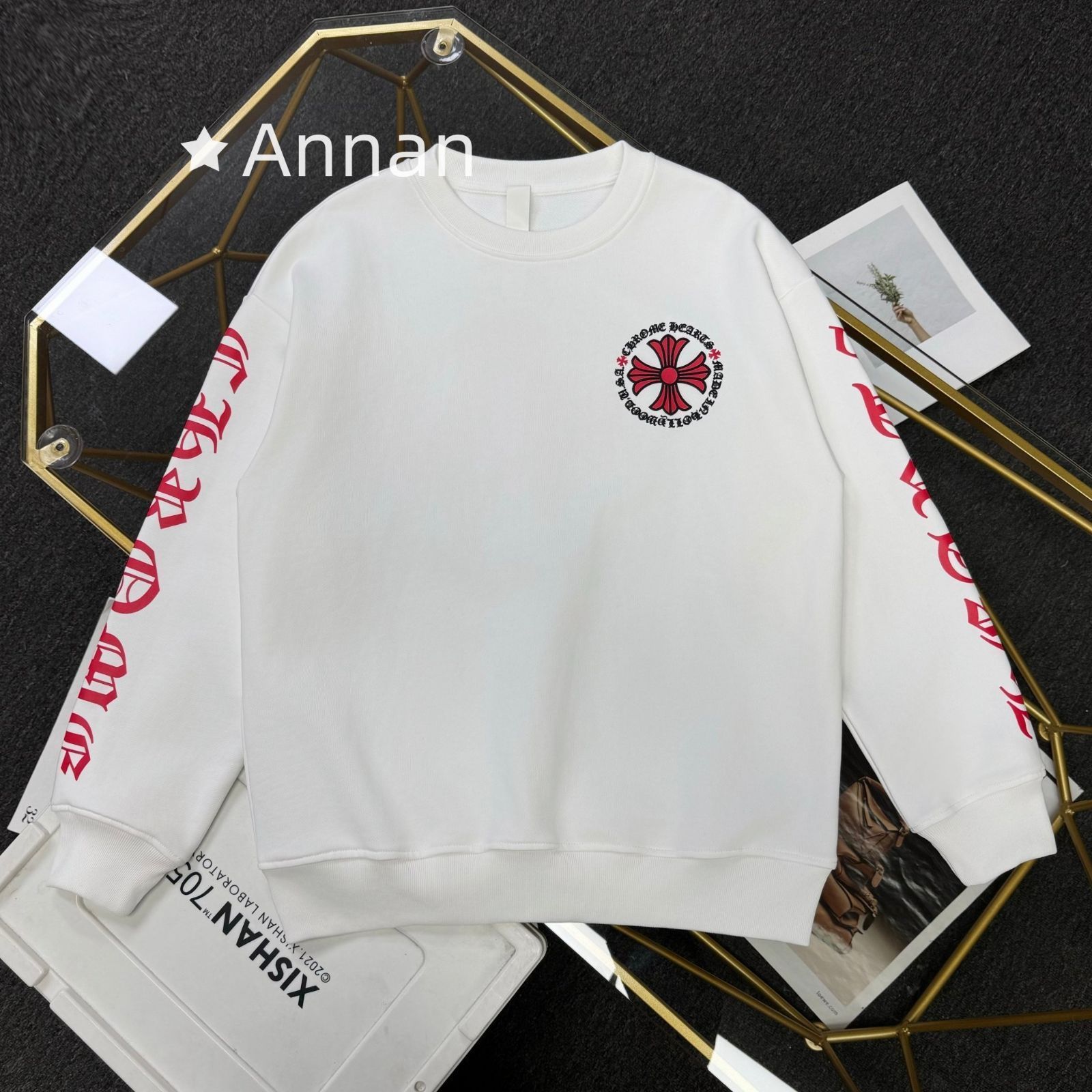 超極SSS新品 タグ付 CHROME HEARTS クロムハーツ パーカー シンプルフード付きパーカー ユニセックス