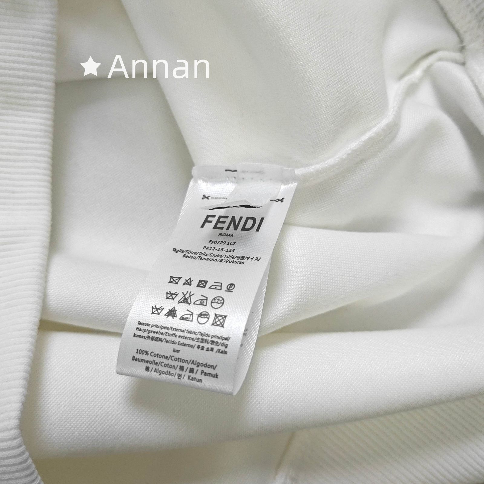新作 期間限定☆新品 タグ付 FENDI フェンディ パーカー シンプルフード付きパーカー ユニセックス