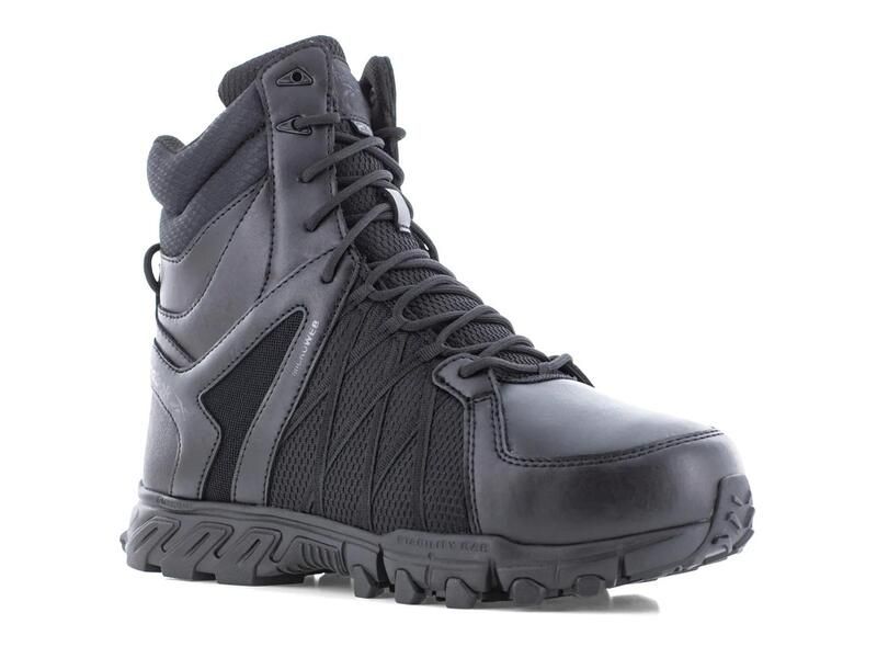 リーボック メンズ シューズ ブーツ・レインブーツ ReebokTrailgrip Tactical Waterproof Work Boot Mens Black ブラック