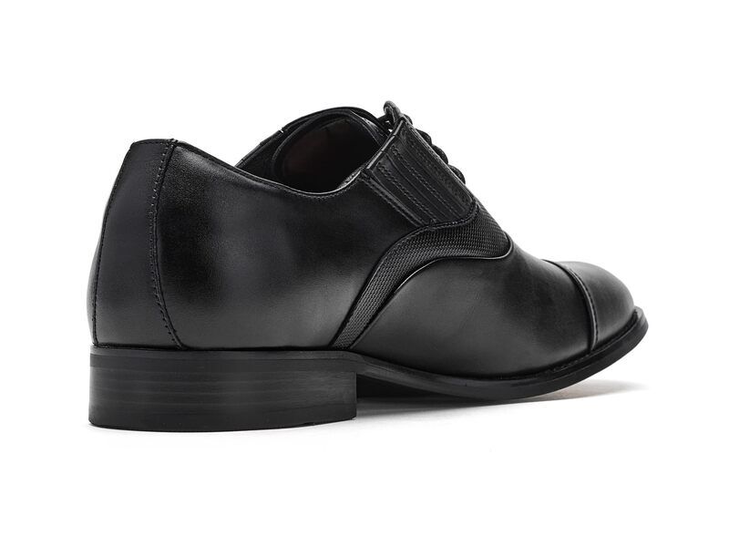 ステイシーアダムス メンズ シューズ オックスフォード キャップ Stacy Adams Lucas Cap Toe Oxford Black ブラック