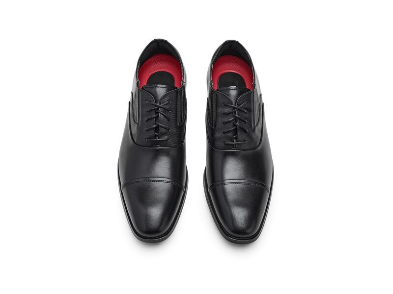 ステイシーアダムス メンズ シューズ オックスフォード キャップ Stacy Adams Lucas Cap Toe Oxford Black ブラック