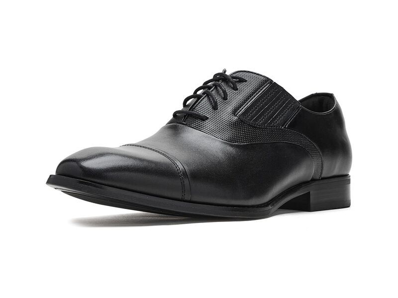 ステイシーアダムス メンズ シューズ オックスフォード キャップ Stacy Adams Lucas Cap Toe Oxford Black ブラック