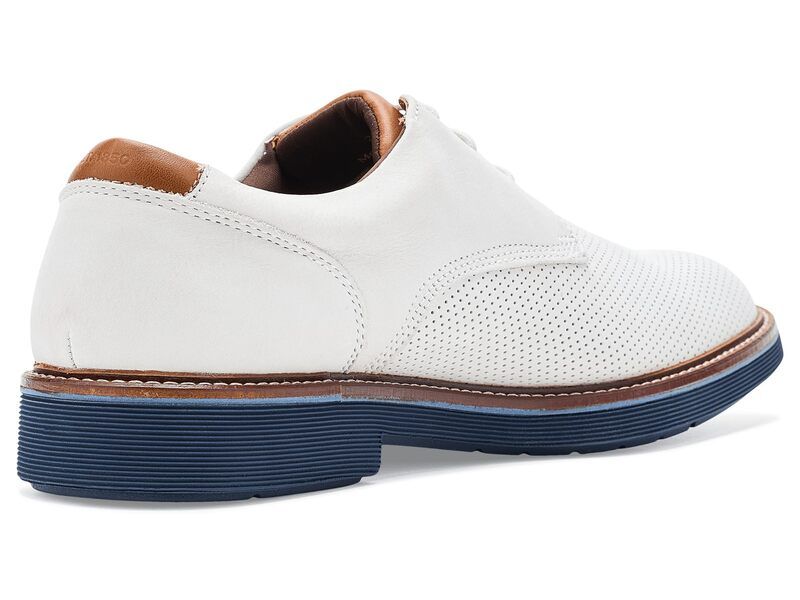 ジョンストンアンドマーフィー メンズ シューズ オックスフォード Johnston Murphy Tyson Perfed Plain Toe Ivory Nubuck アイボリー