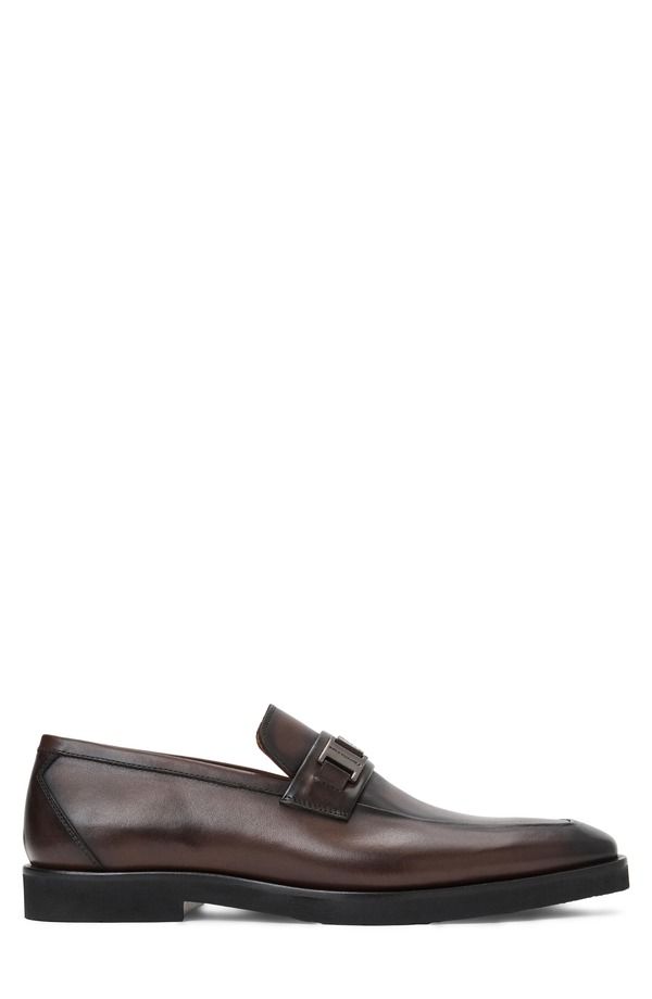 ブルーノマグリ メンズ シューズ ローファー Bruno Magli Roma Bit Loafer Dark Brown Calf ブラウン