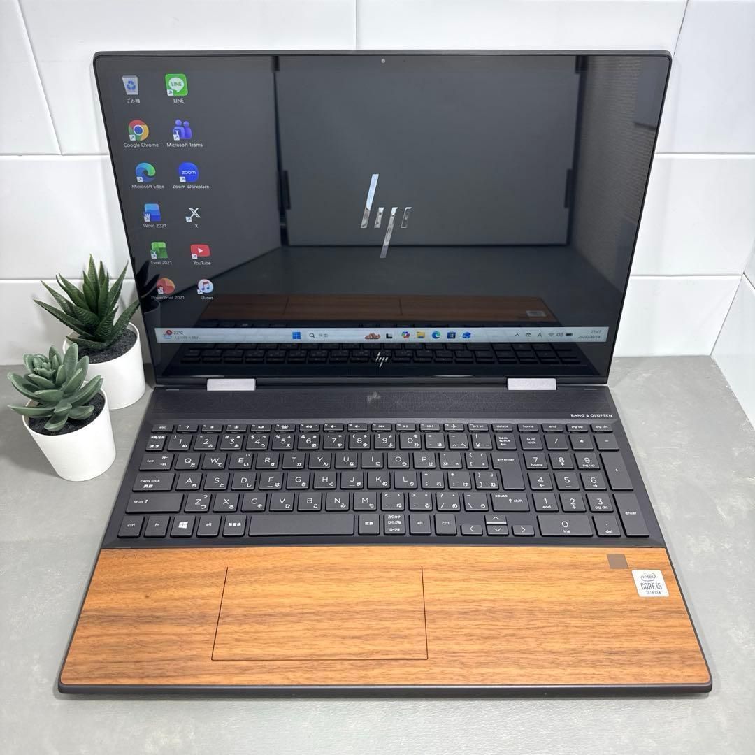 【HPENVY 】Woodエディション☘10世代corei5☘NVMe512