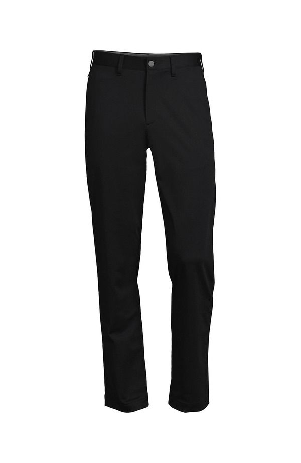 ランズエンド メンズ ボトムス カジュアルパンツ Lands End Traditional Fit Flex Performance Golf Pants Black ブラック