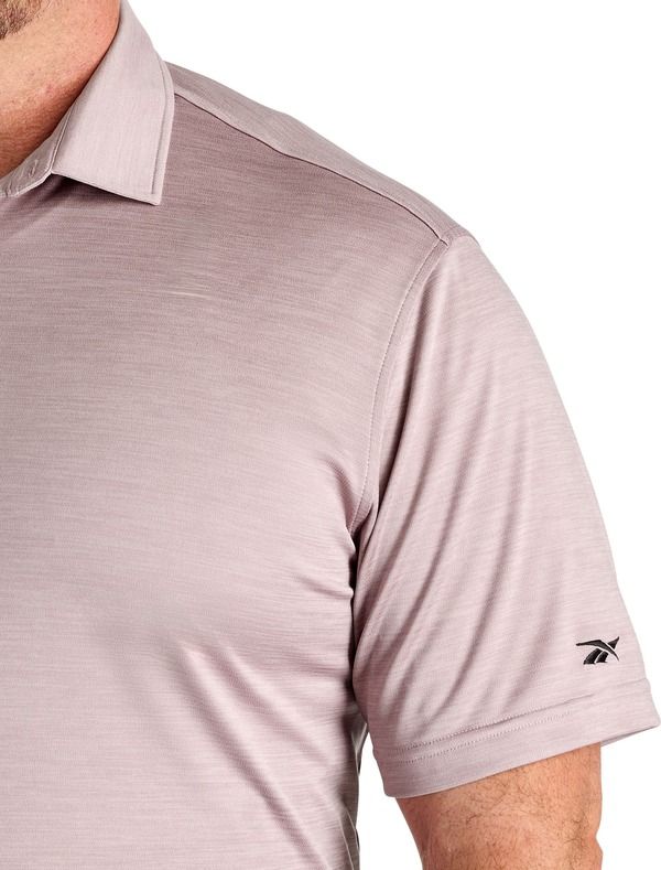 リーボック メンズ トップス ポロシャツ トール Reebok Big Tall Performance Heather Polo Shirt Muted Mauve ヘザー