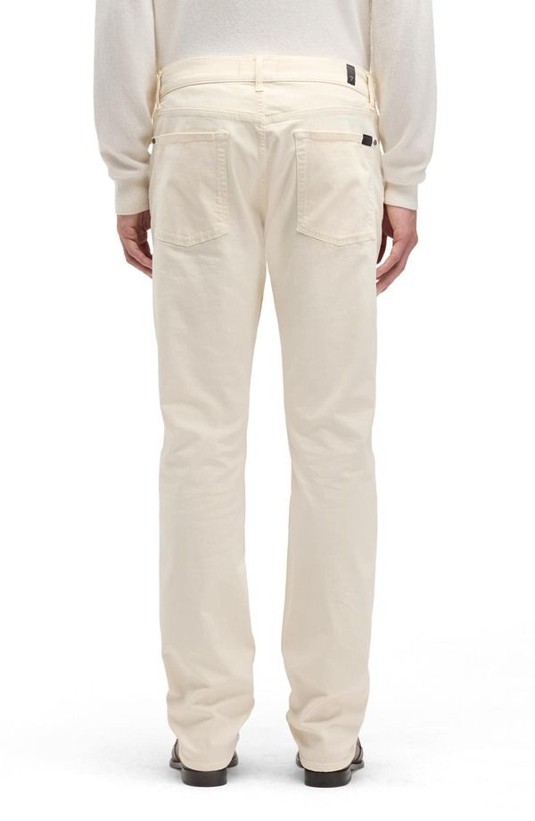 セブンフォーオールマンカインド メンズ ボトムス デニムパンツ ストレート Tシャツ ジーンズ 7 For All Mankind Comfort Sateen The Straight Leg Je