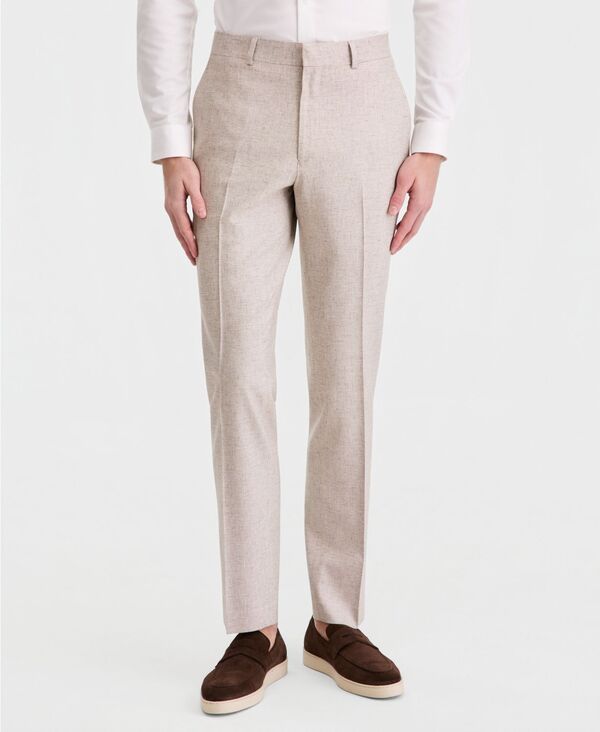 ケネスコール メンズ ボトムス カジュアルパンツ Kenneth Cole Reaction Mens Check SlimFit Suit Separate Pantsand サンド