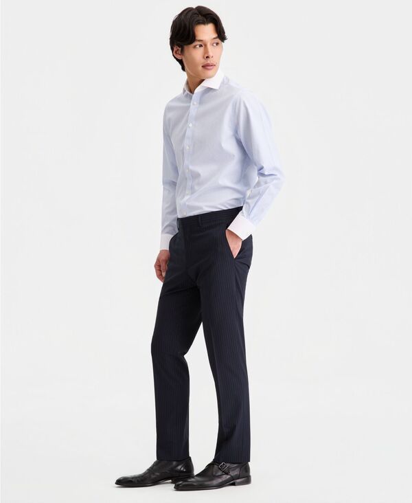 ケネスコール メンズ ボトムス カジュアルパンツ Kenneth Cole Reaction MenslimFitechniCole Pinstripe Suit Separate Pants Nav ケネスコール メンズ ボトムス カジュアルパンツ Kenneth Cole Reaction MenslimFitechniCole Pinstripe Suit Separate Pants Nav