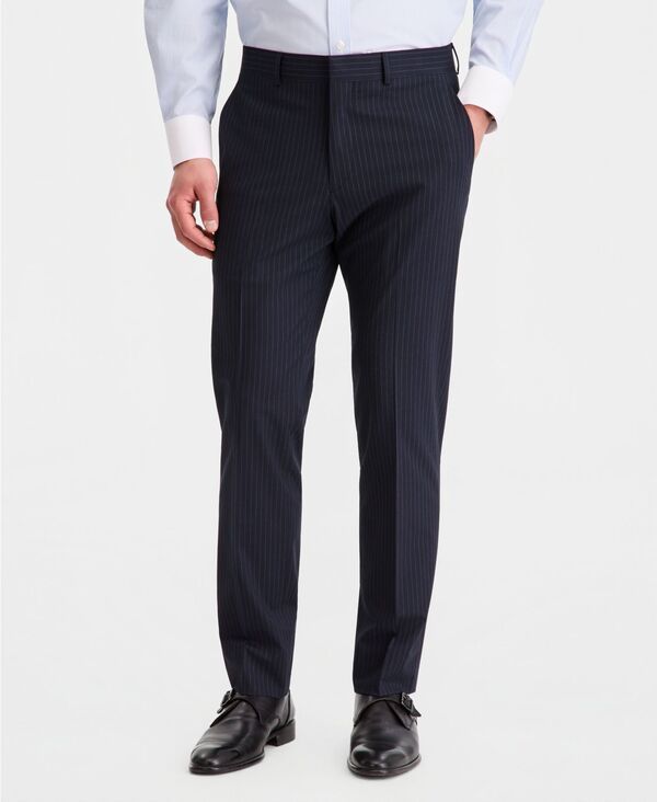 ケネスコール メンズ ボトムス カジュアルパンツ Kenneth Cole Reaction MenslimFitechniCole Pinstripe Suit Separate Pants Nav ケネスコール メンズ ボトムス カジュアルパンツ Kenneth Cole Reaction MenslimFitechniCole Pinstripe Suit Separate Pants Nav