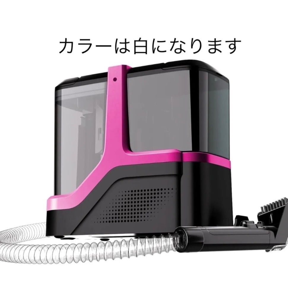 COCEAN リンサークリーナー カーペットクリーナー 家庭用スチームクリーナー 汚れを浮かせて 軽量モデル 強力吸引18000Pa 染み抜き 布洗浄機 ブラシヘッド&T字型ヘッド付属 楽ちん給水口 付 ソファ/絨毯/マットレス/車内/ぬいぐるみ
