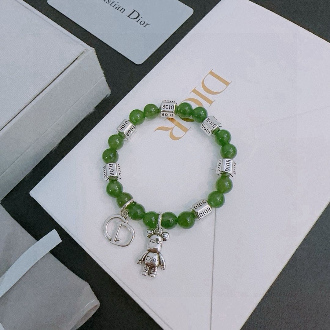 状態良 新品！新品 CHRISTIAN DIOR クリスチャン ディオール ブレスレット バングル リストバンド メンズ 結婚式 卒業式 清楚 イベント 入学式
