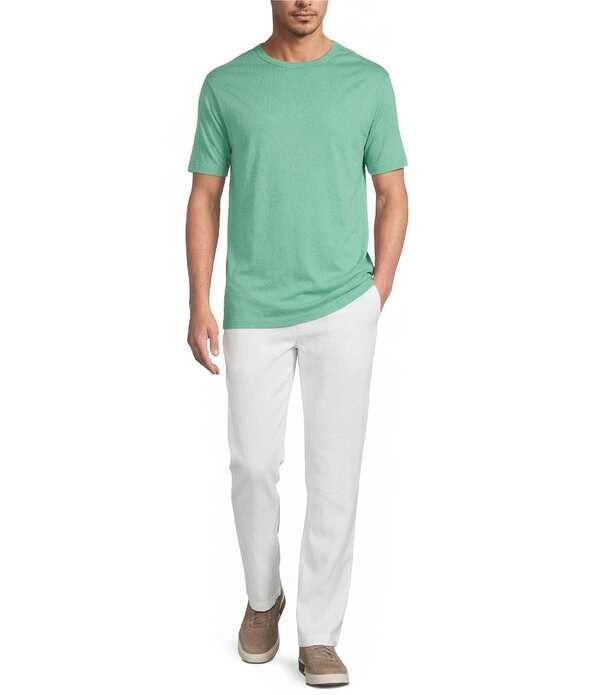 カリビアン メンズ ボトムス カジュアルパンツ リネン Caribbean Linen Performance Pants White ホワイト