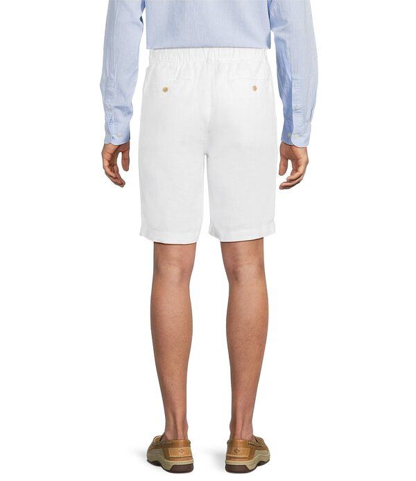 カリビアン メンズ ボトムス ハーフパンツ・ショーツ トール ショートパンツ リネン Caribbean Big Tall 9 Inseam Linen Shorts White ホワイト カリビアン メンズ ボトムス ハーフパンツ・ショーツ トール ショートパンツ リネン Caribbean Big Tall 9 Inseam Linen Shorts White ホワイト