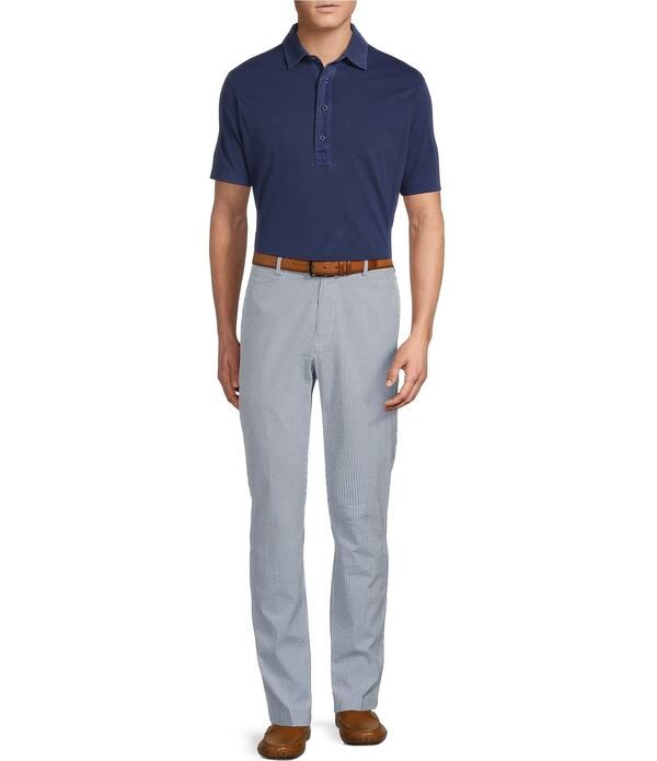 ダニエル クレミュ メンズ ボトムス カジュアルパンツ Cremieux Blue Label Flat Front CMX Stripe Seersucker Pants Blue ブルー ダニエル クレミュ メンズ ボトムス カジュアルパンツ Cremieux Blue Label Flat Front CMX Stripe Seersucker Pants Blue ブルー
