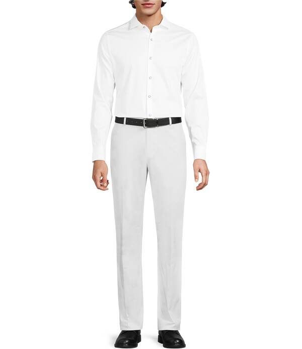 ムラノ メンズ ボトムス カジュアルパンツ スリムフィット Tシャツ キャップ Murano Thevent Capsule Alex Slim Fit Sateen Suit Separates D