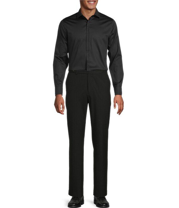 ムラノ メンズ ボトムス カジュアルパンツ スリムフィット キャップ Murano Thevent Capsule Collection Alex Slim Fit Pinstripe Suit Se