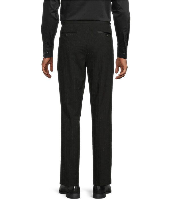 ムラノ メンズ ボトムス カジュアルパンツ スリムフィット キャップ Murano Thevent Capsule Collection Alex Slim Fit Pinstripe Suit Se