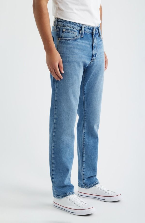 マーヴィ ジーンズ メンズ ボトムス デニムパンツ ストレート コットン リネン Mavi Jeans Zach Straight Leg Cotton Linen Jeans Mid Linen D
