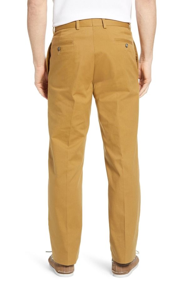 ベール メンズ ボトムス カジュアルパンツ Berle Charleston Khakis Flat Front Stretch Canvas Pants British Tan タン