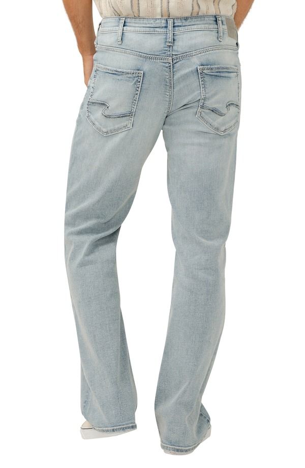 シルバー ジーンズ メンズ ボトムス デニムパンツ リラックスフィット ストレート Silver Jeans Co Zac Relaxed Fit Straight Leg Jeans Indigo