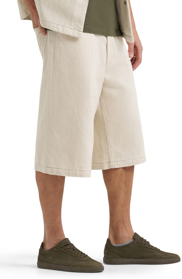 リー メンズ ボトムス ハーフパンツ・ショーツ ショートパンツ デニム Lee Denim Bermuda Shorts Natural Greige デニム