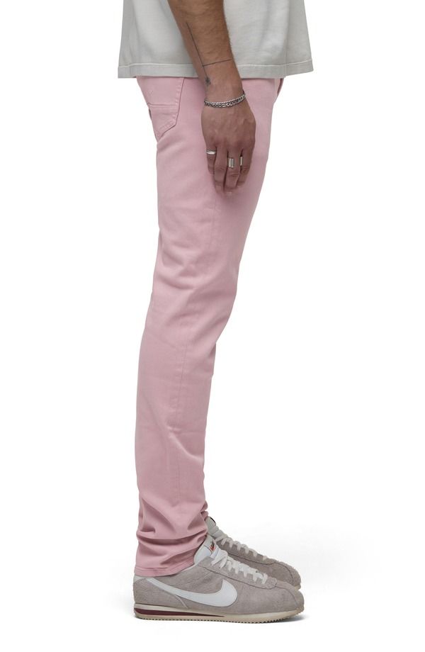 ハドソンジーンズ メンズ ボトムス デニムパンツ ストレート Hudson Jeans Blake Slim Straight Leg Jeans Pale Mauve