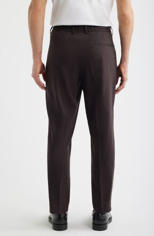ボス メンズ ボトムス カジュアルパンツ BOSS Perin Drawstring Pants Dark Brown ブラウン ボス メンズ ボトムス カジュアルパンツ BOSS Perin Drawstring Pants Dark Brown ブラウン