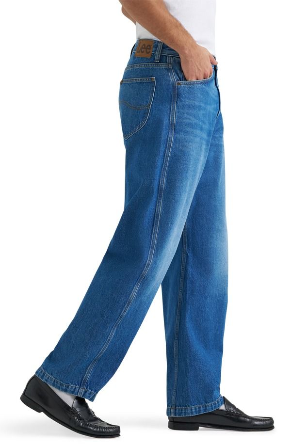 リー メンズ ボトムス デニムパンツ ジーンズ Lee Barreleg Jeans Modern Maker